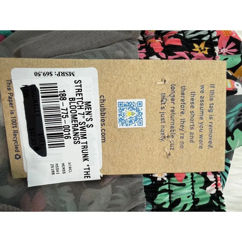 Chubbies Men's Bloomerangs‎ Stretch 7